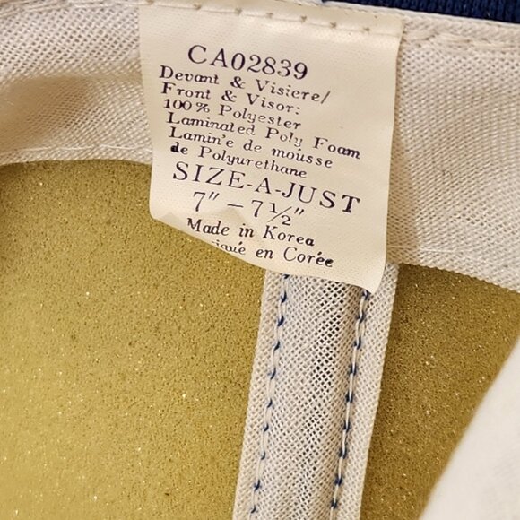 Mohawk Embroidered Patch White Trucker Hat Snapback Cap Mesh 1980s - Picture 9 of 10